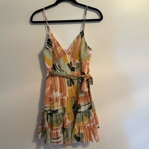 Hello Molly Vibrant Strappy Dress